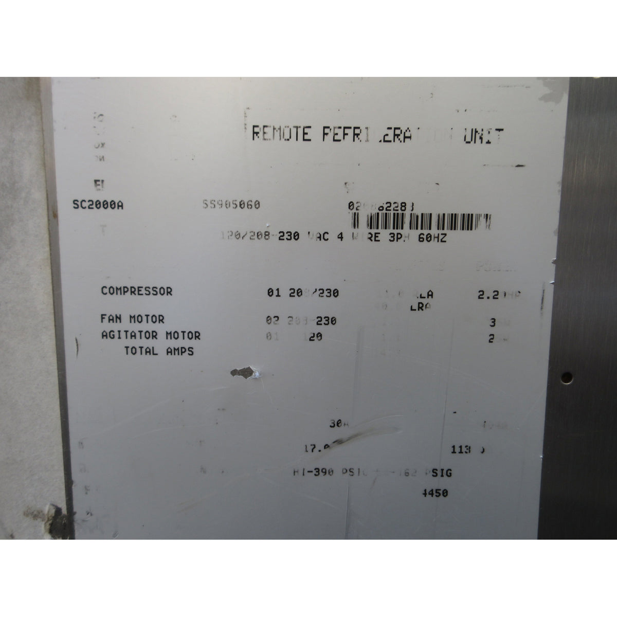 MultiPlex SC2000A Water Chiller, Used Excellent Condition