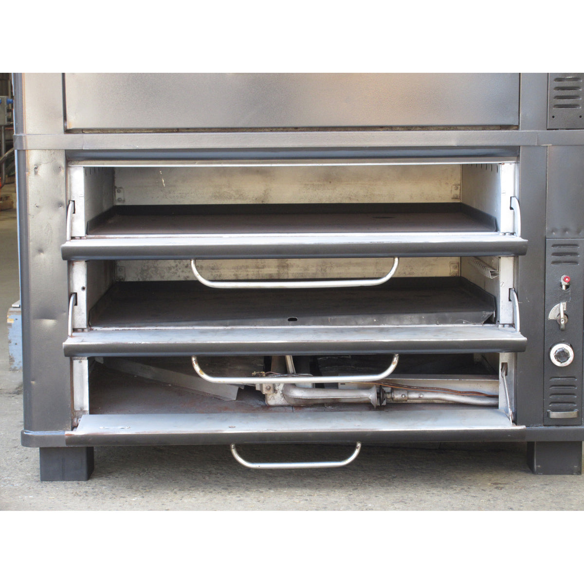Blodgett 981/981 Double Deck Gas Oven, Used Excellent Condition