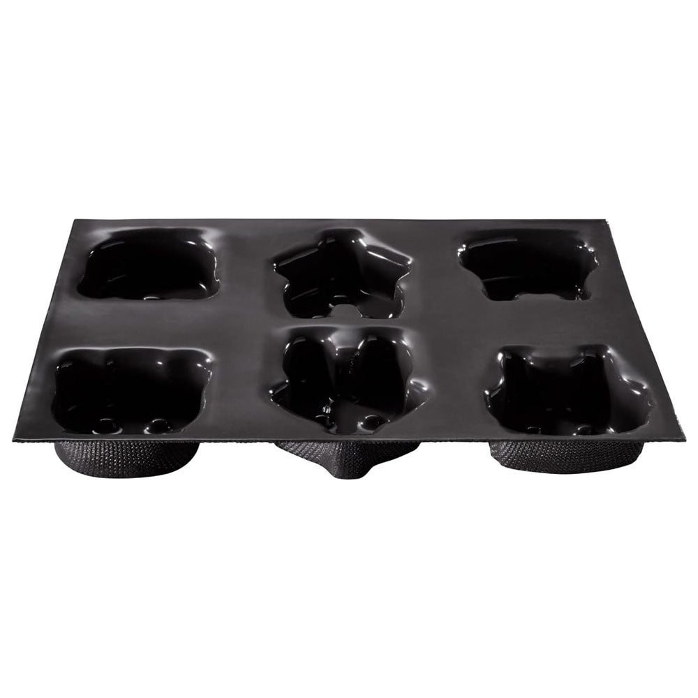 Flexipan Animal Shapes Mold, 6 Cavities