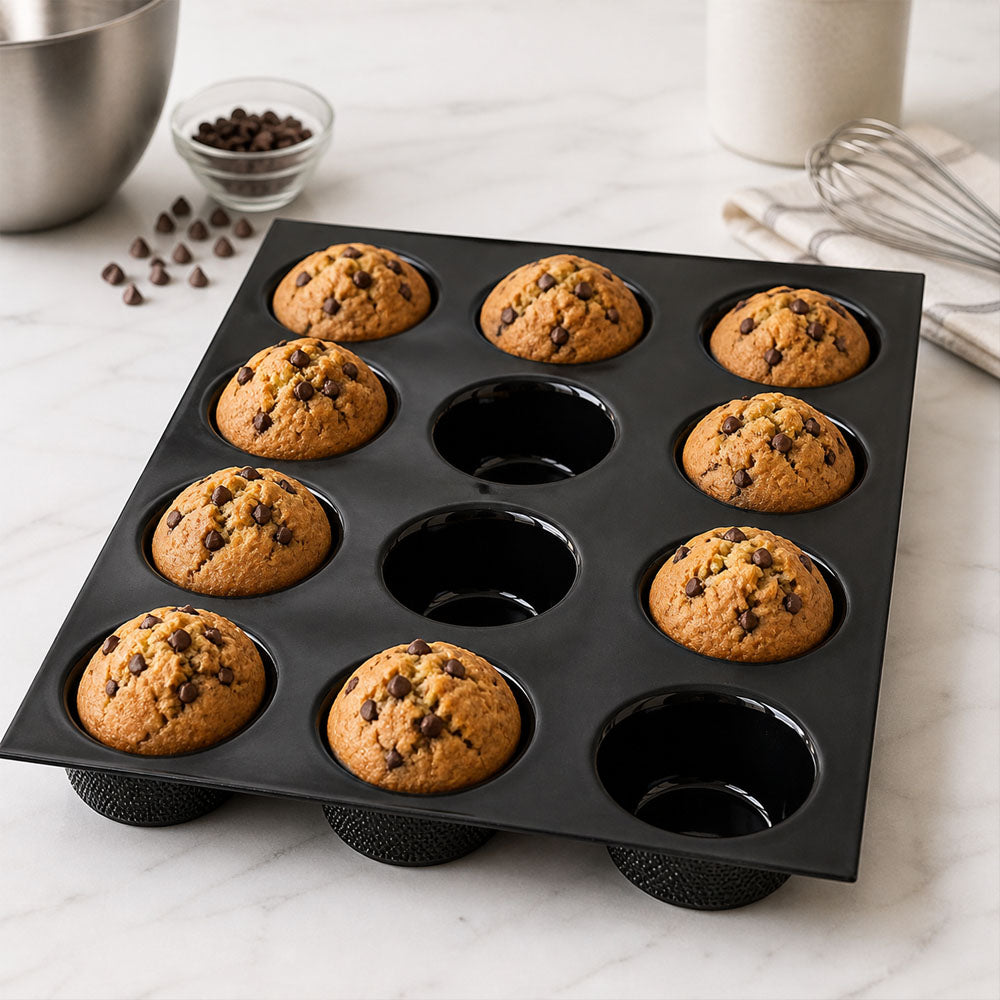 Flexipan Muffin Mold, 12 Cavities