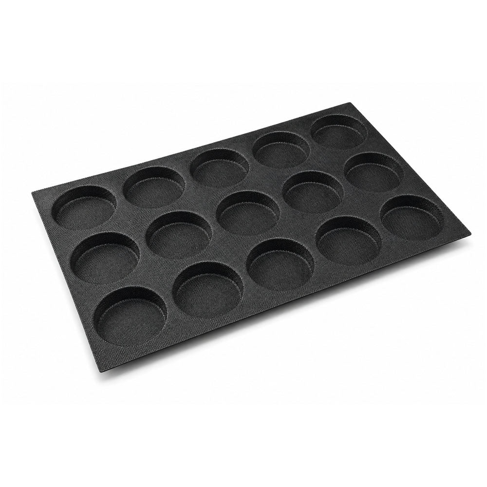 Flexipan Air Rond Cylinder Mold, 15 Cavities