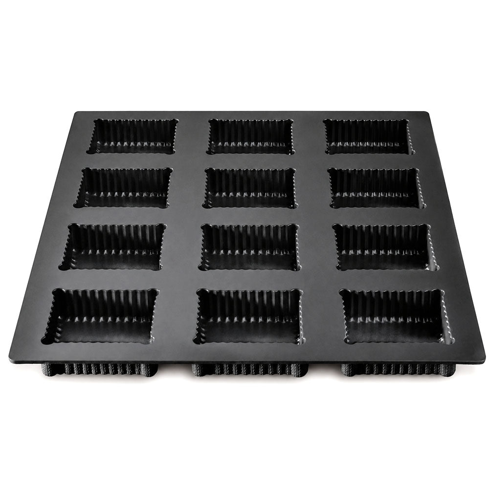 Flexipan French School Butter Cookie Mold, 12 Cavities