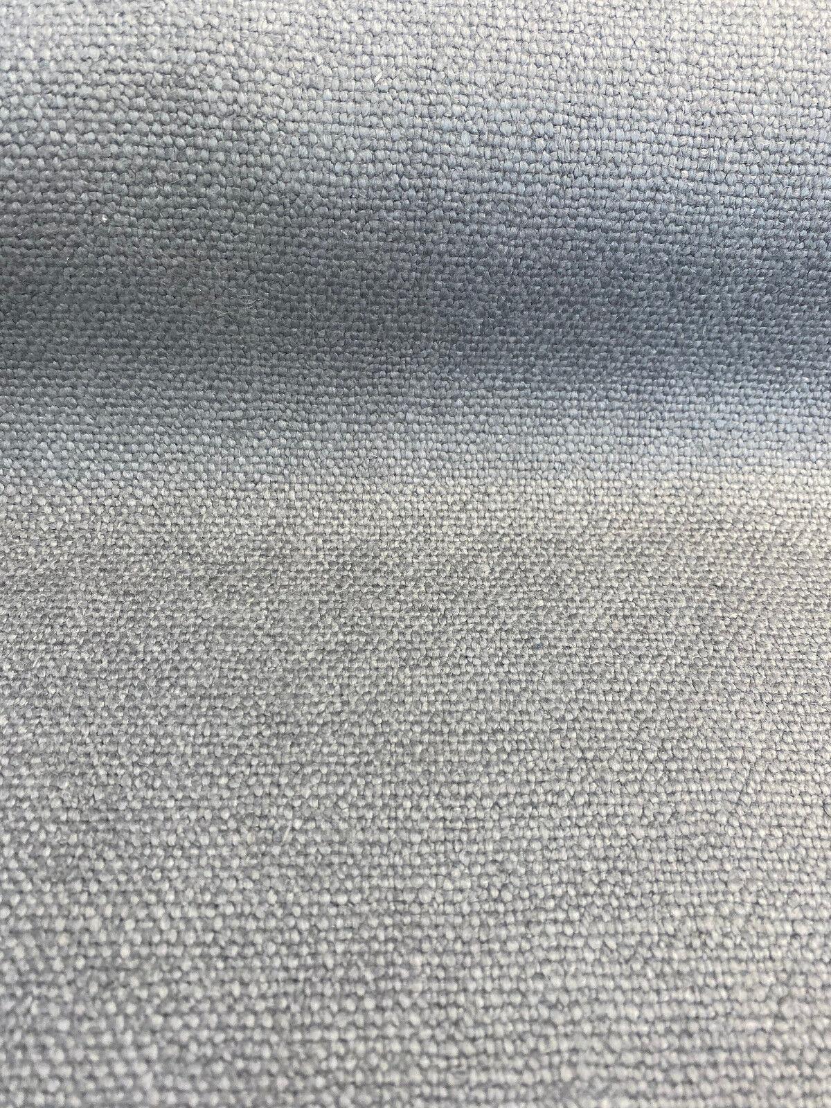 Fauna Linen 90 Percent Linen 10 Percent Nylon Fabric - Storm Gray, Railroaded, 55-56" Width (1 Yard)