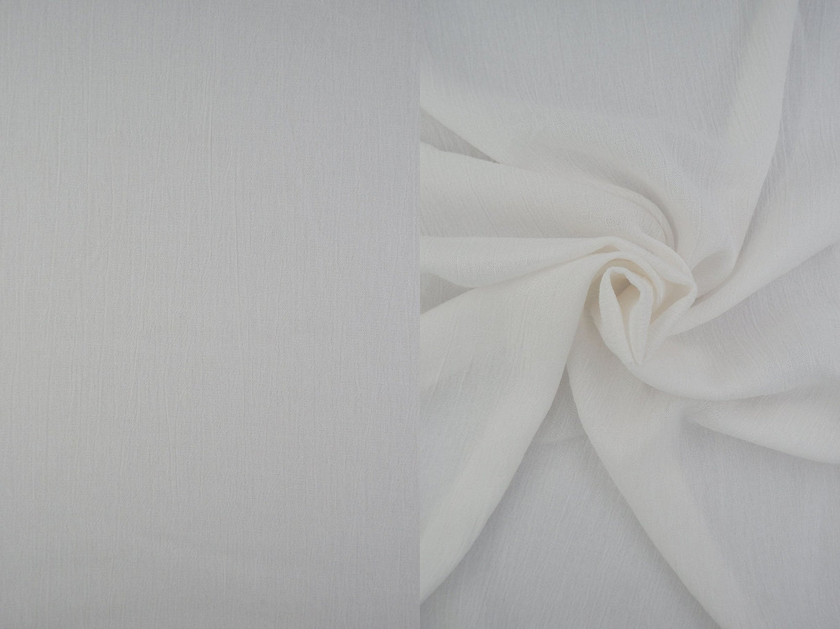 Rayon Crepon Woven Solid Fabric