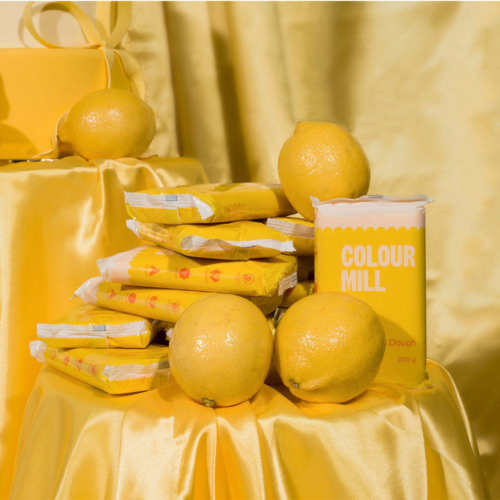 Colour Mill Yellow Decorators Dough, 2.2 lbs.