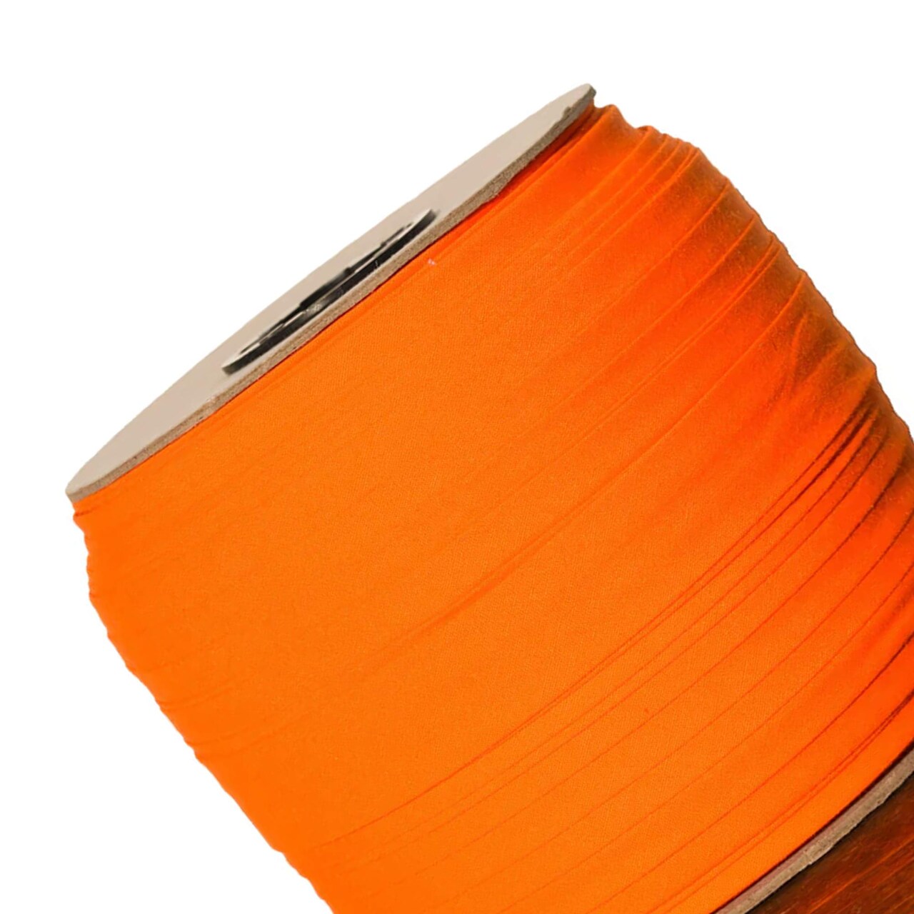 5 Yards Three 3/4" Bright Orange Bias Tape Polycotton for Quilting and Tailoring