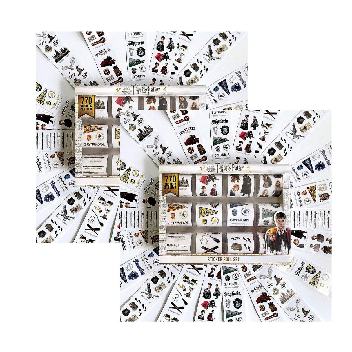 Harry Potter Sticker Roll Box Set 770 Stickers