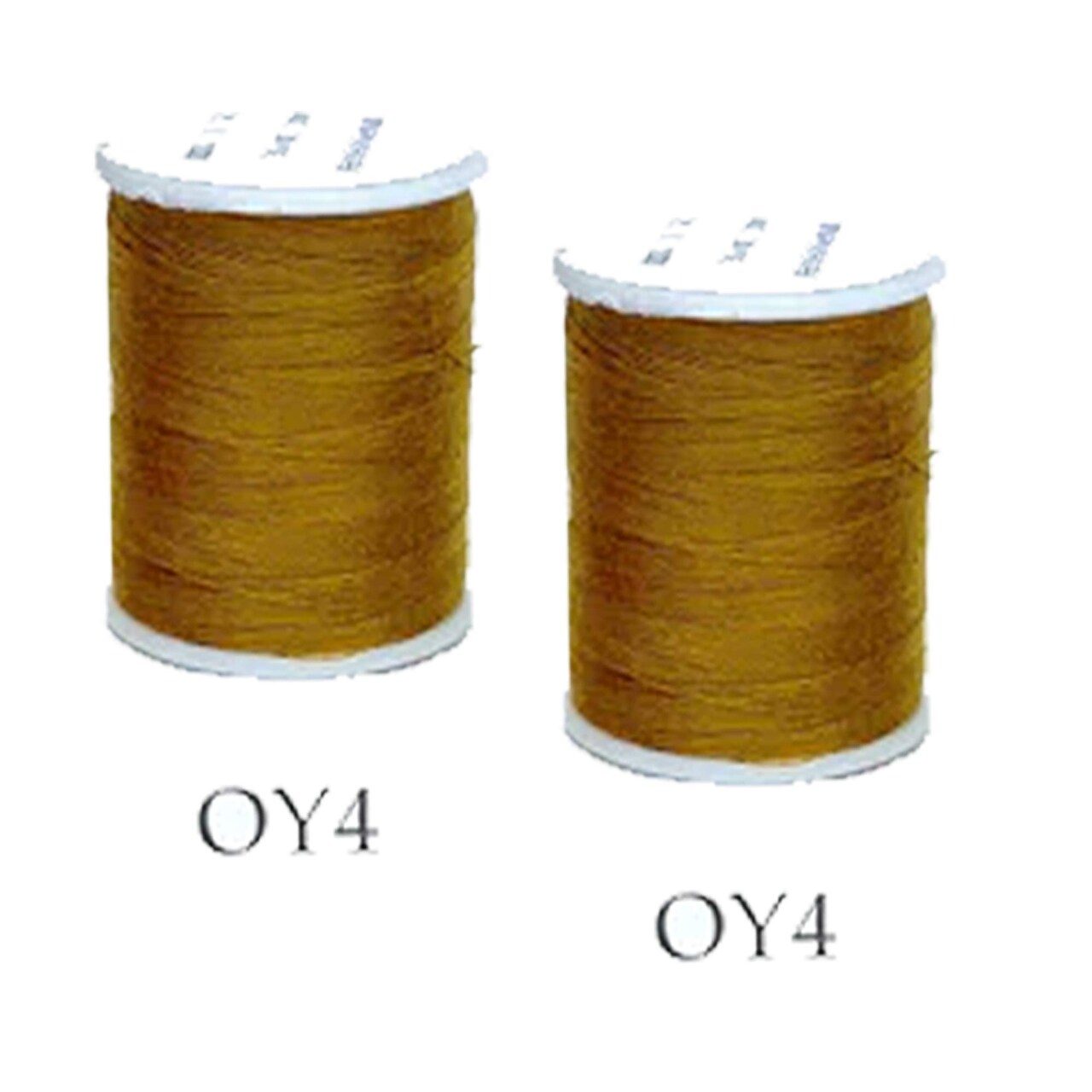 200 Yards Bright Orange or Yellow Thread Small Spool Polyester for General Sewing