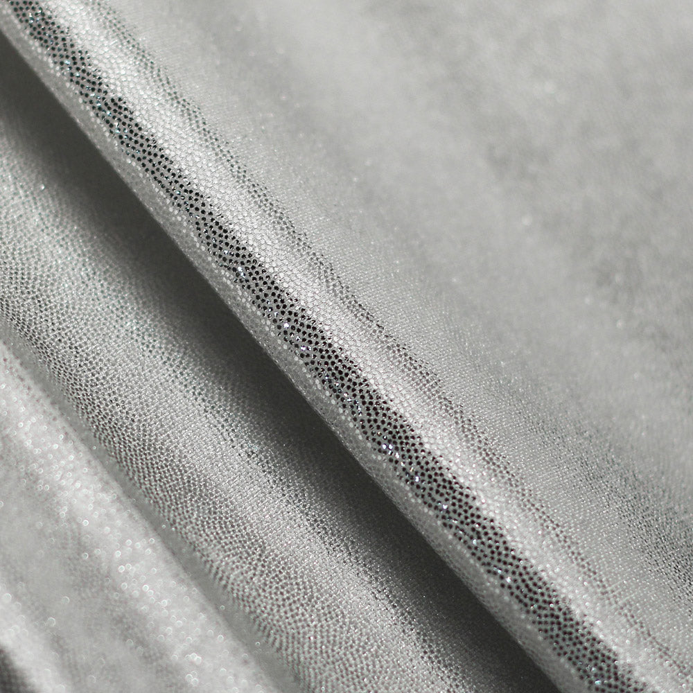 Matrix Foil Nylon Spandex Fabric - Assorted Colors Hologram Solid, 57/58" Width (1 Yard)