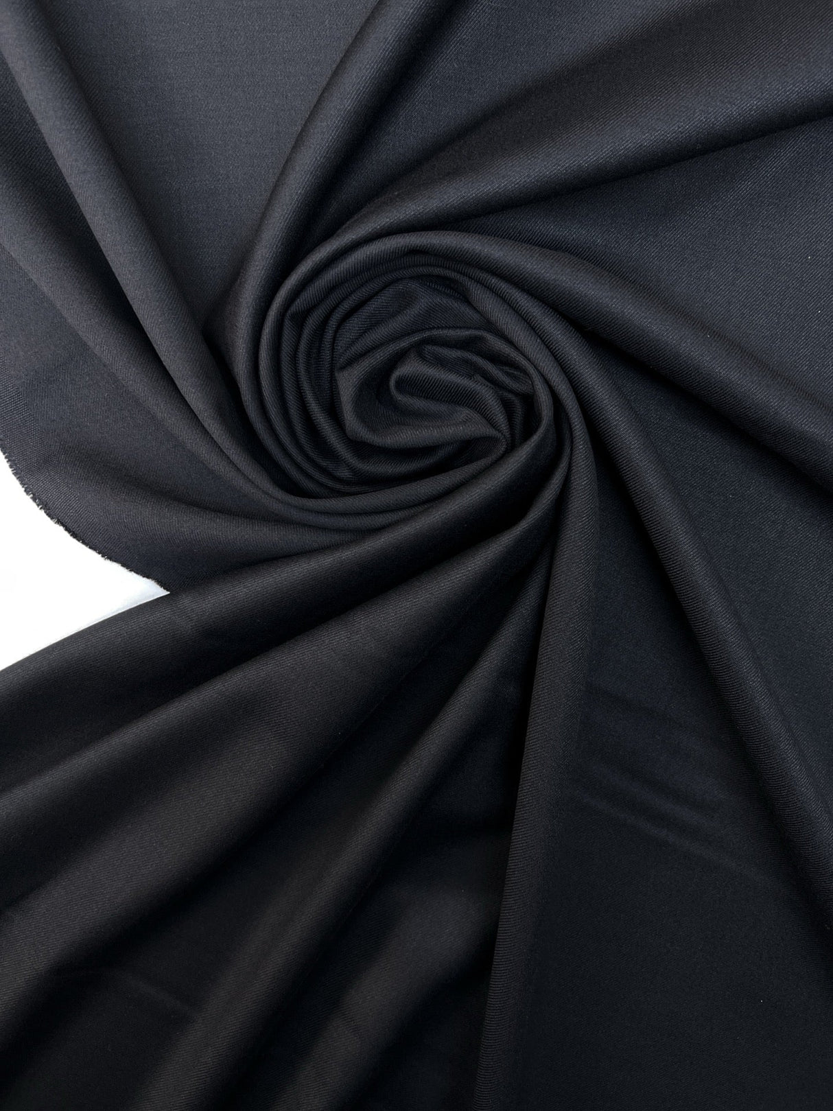 Blue Twill Blend Suit Fabric