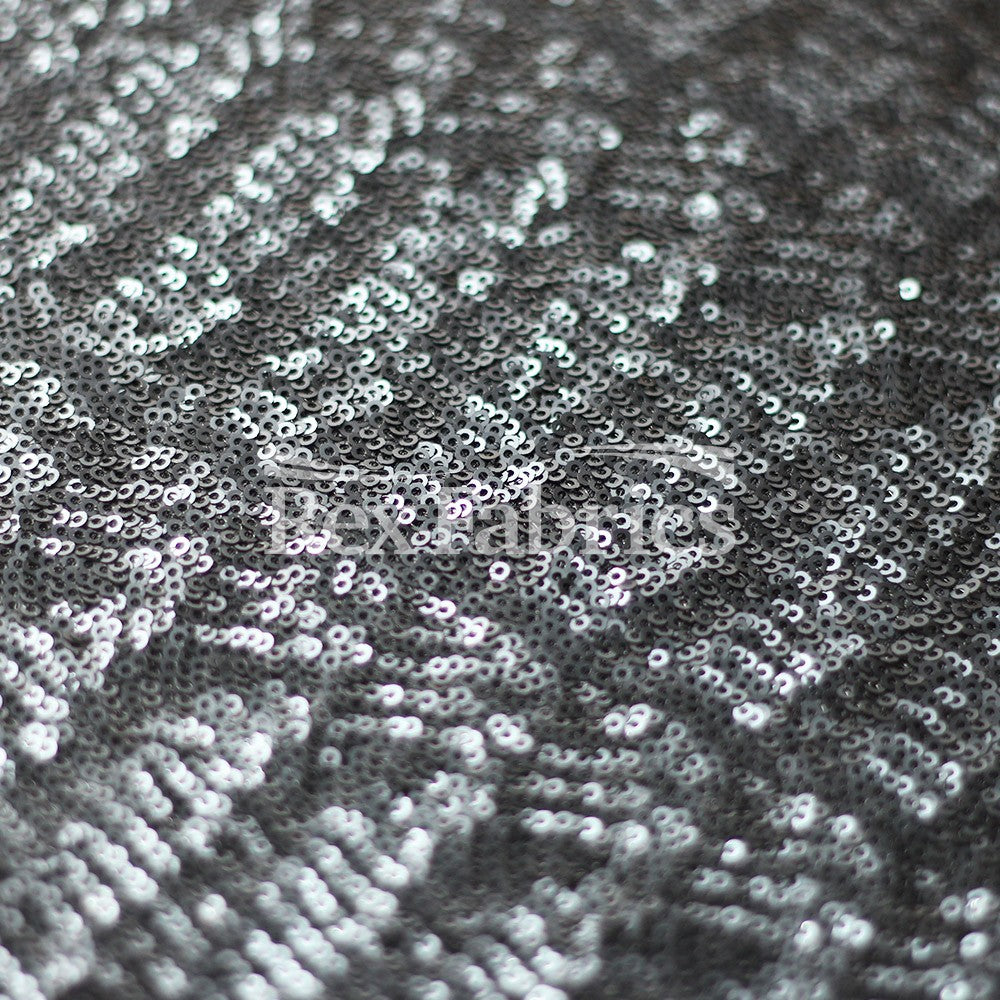 SC Glamour Matte Sequins Nylon Spandex Fabric - Multiple Colors, Matte Sequins, 54/56" Width (1 Yard)