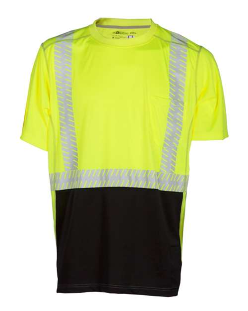 Kishigo Unisex Premium Brilliant Series High Performance Class 2 T-Shirt
