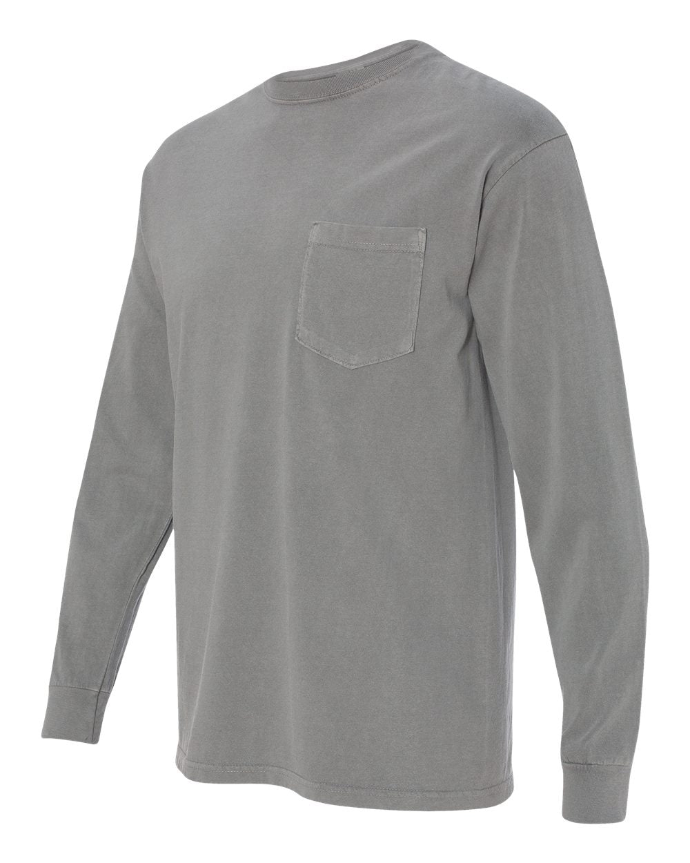Comfort Colors® Garment-Dyed Heavyweight Long Sleeve Pocket T-Shirt