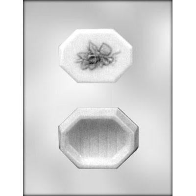 Octagonal Pour Box with Rose Chocolate Mold