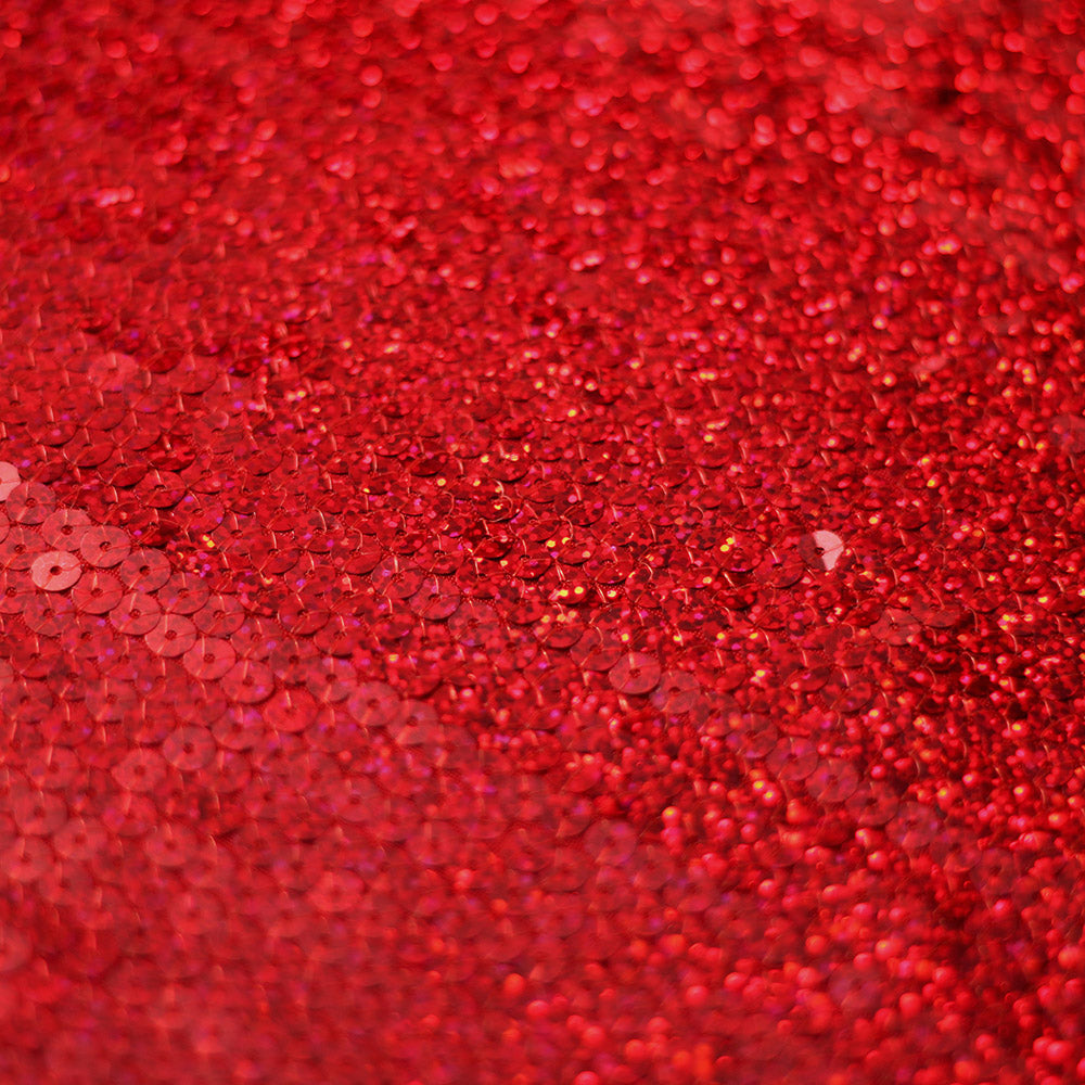All-Over Holo Sequins Poly Spandex Fabric - Multiple Colors, Round Sequins, 56-58" Width (1 Yard)
