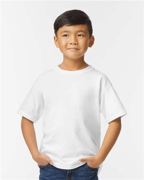 Gildan® Softstyle Youth Midweight Crewneck Short Sleeve T-Shirt