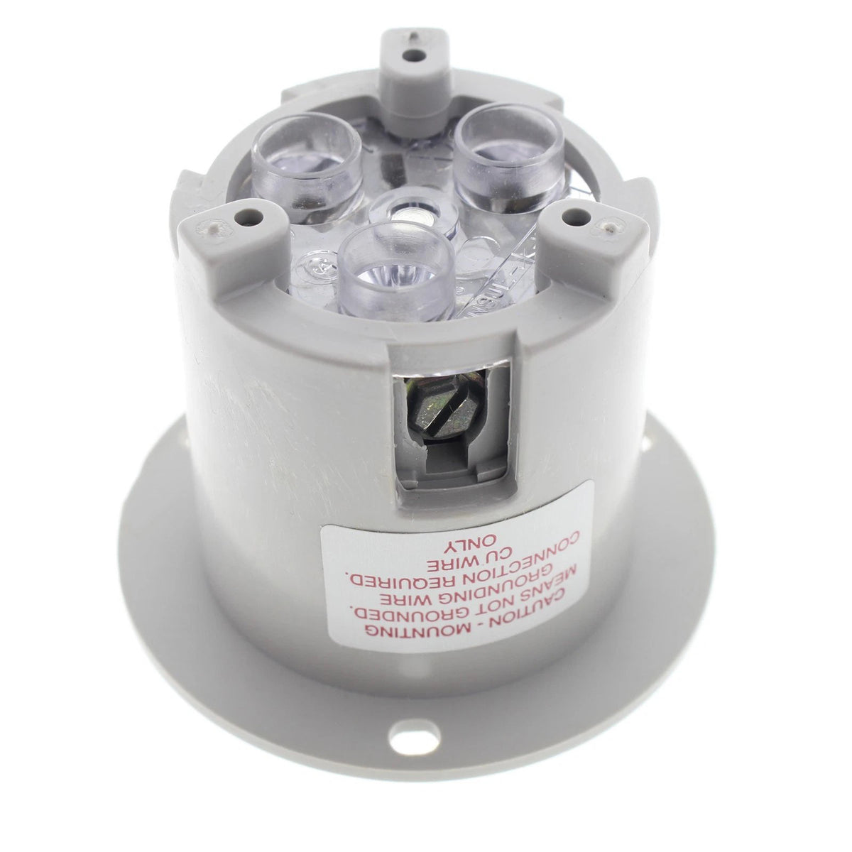 Arrow Hart 6346 Gray Twist Turn Locking Flanged Outlet NEMA L6-30R 30A 250V 2P 3W