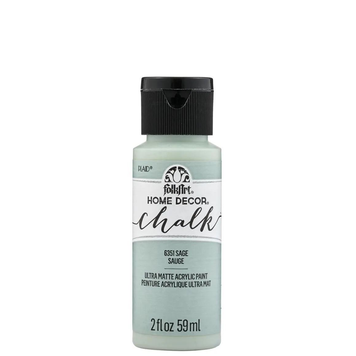 FolkArt Chalk Acrylic Paint - Sage (2 oz Bottle)