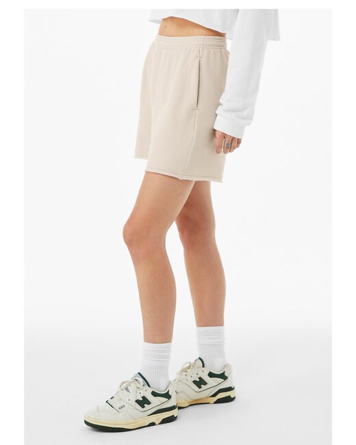 BELLA + CANVAS® Women's Cutoff Fleece Shorts
