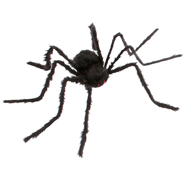 50 Inch Freestanding Halloween Spider Figurine Posable Legs Decoration For Best Decoration