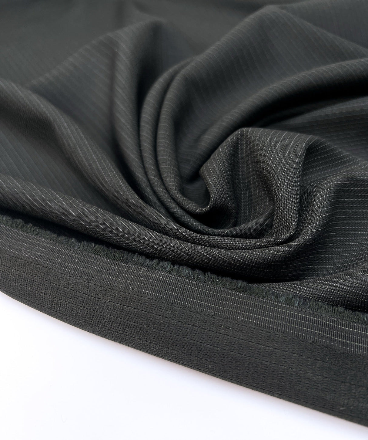 Black Polyester Suit Fabric
