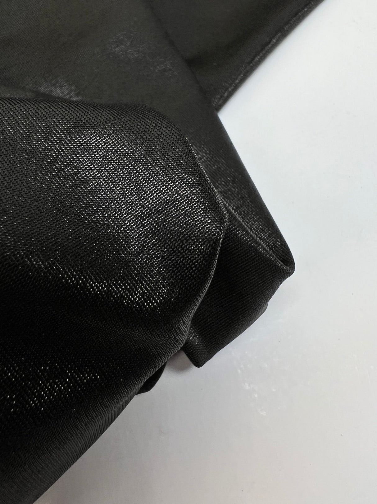 Viscose Knit Moiré Silver Black Stretch
