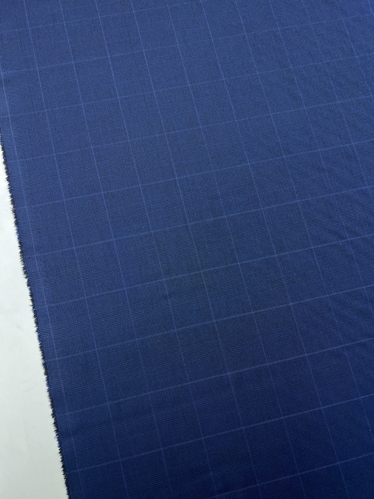 Polyamide Blend Striped Checked Fabric