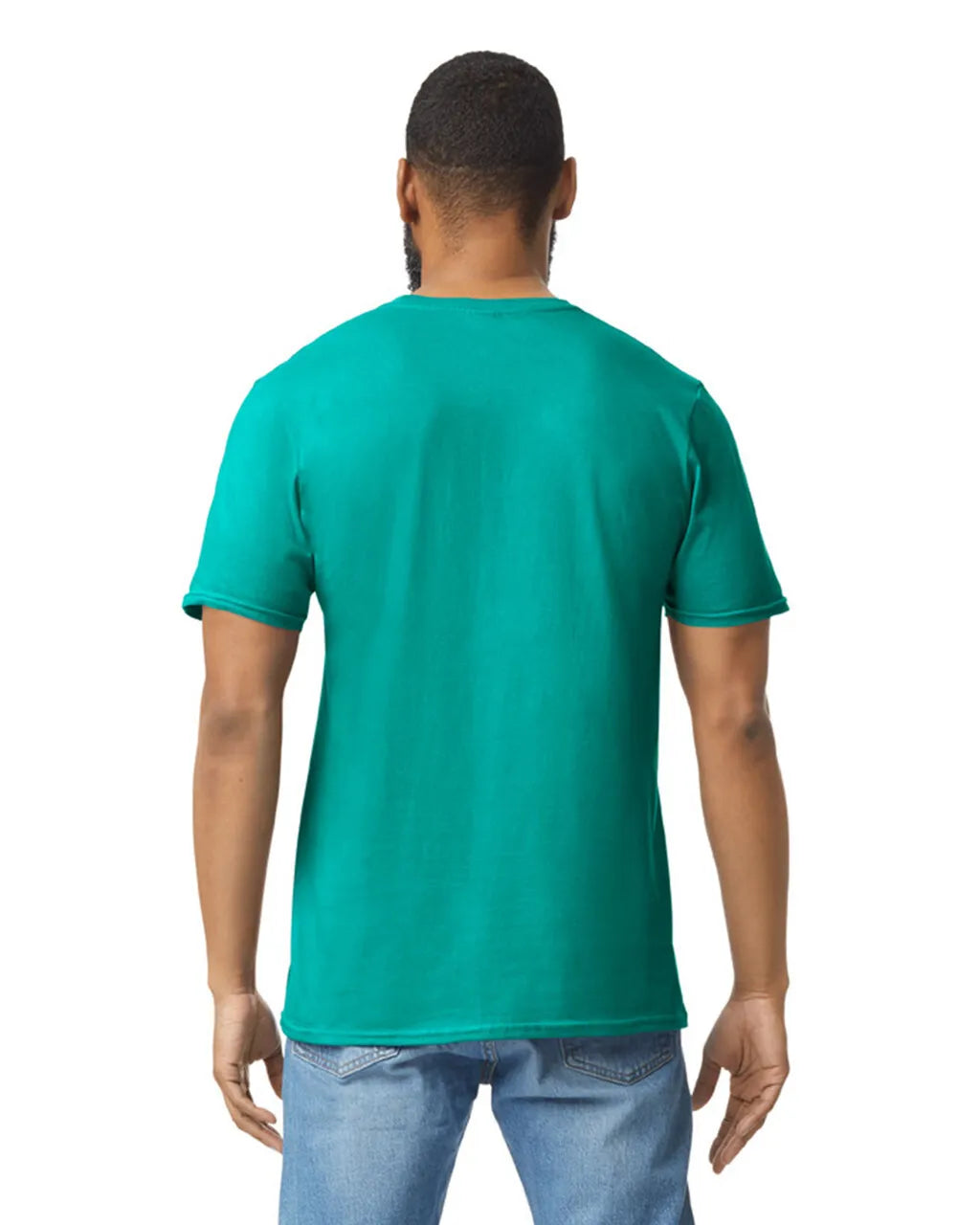 Gildan 64000 Softstyle Cotton Fabric - Jade Dome, Short Sleeve T-Shirt (1 Piece)