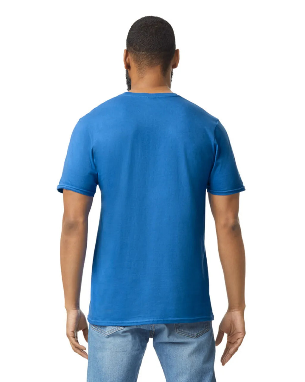 Gildan 64000 Softstyle Cotton Fabric - Royal, Modern Classic Fit, Short Sleeve (1 Unit)
