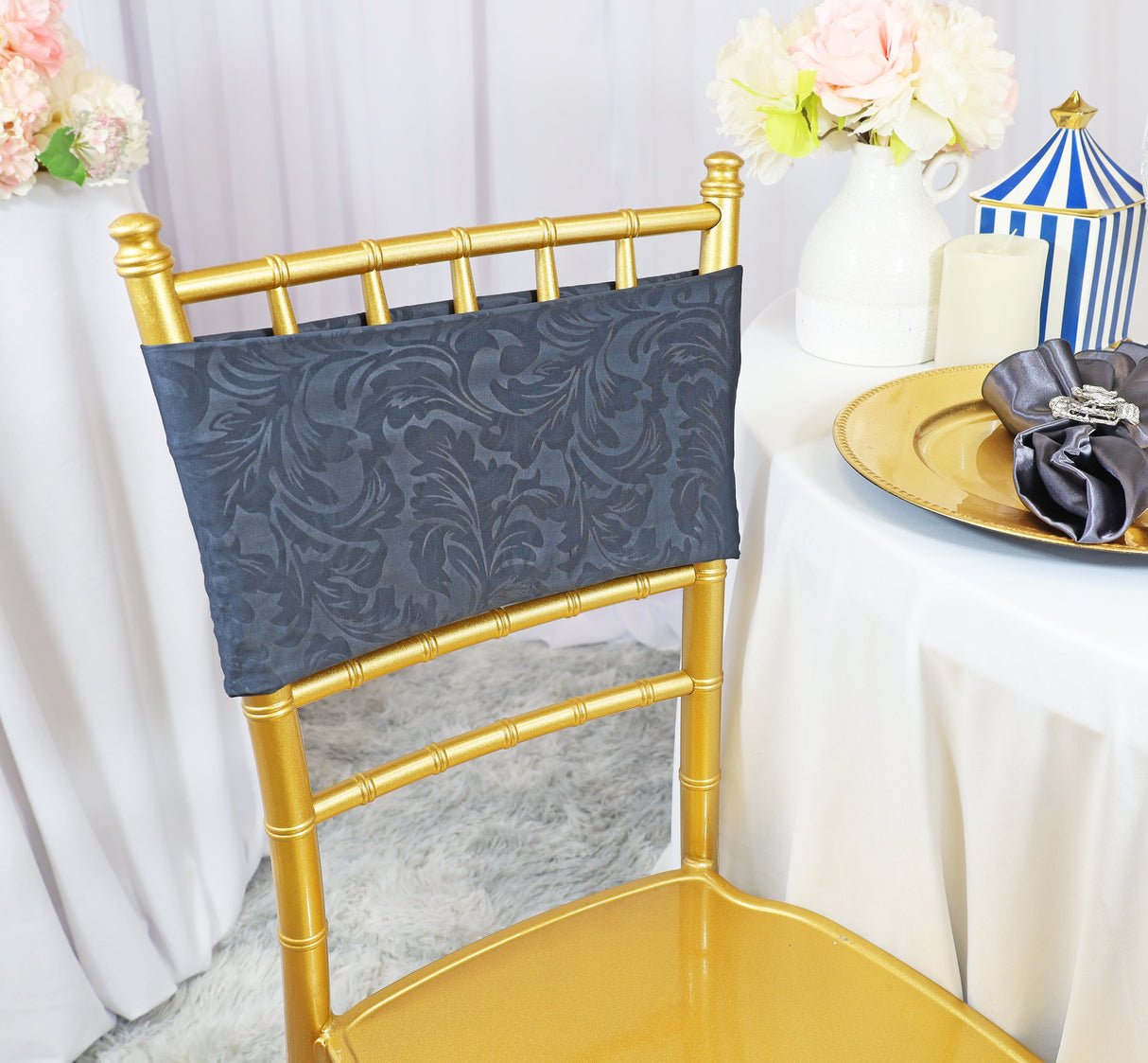 Spandex Chair Band Sample