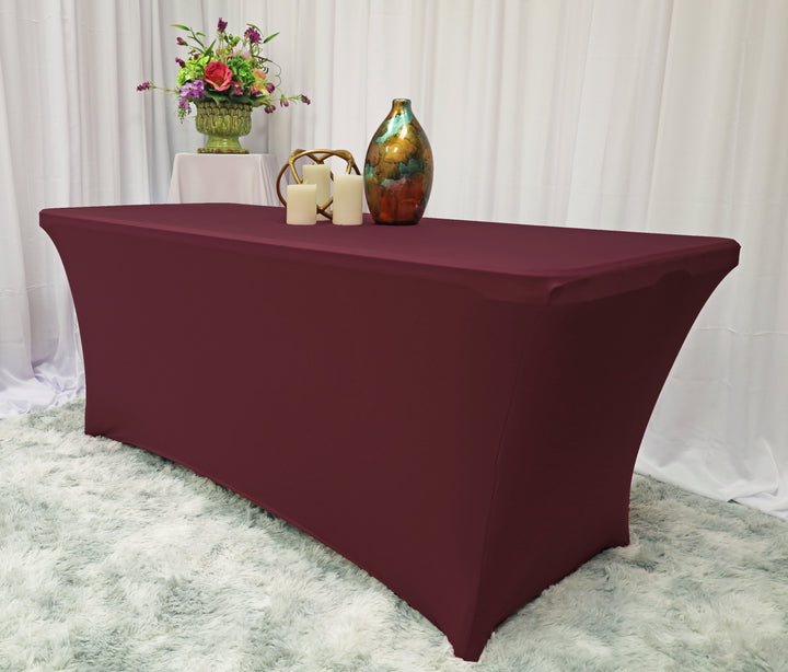 Rectangular Spandex Table Cover Stretch Wrinkle-Free