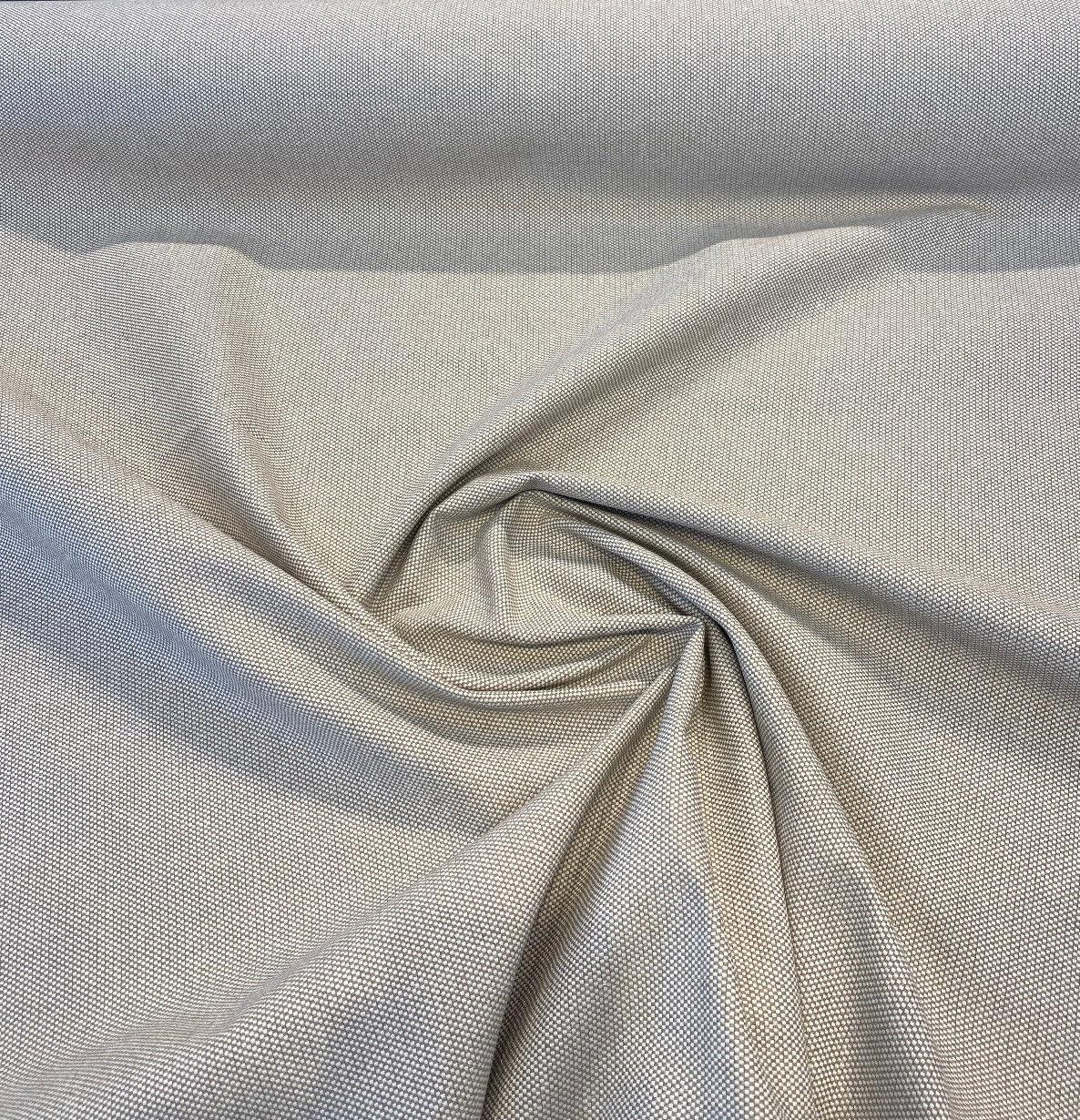 Sunbrella Bowie Basket Cannoli Solution Dyed Acrylic Fabric - Natural Textured Solid, 56" Width (1 Yard)
