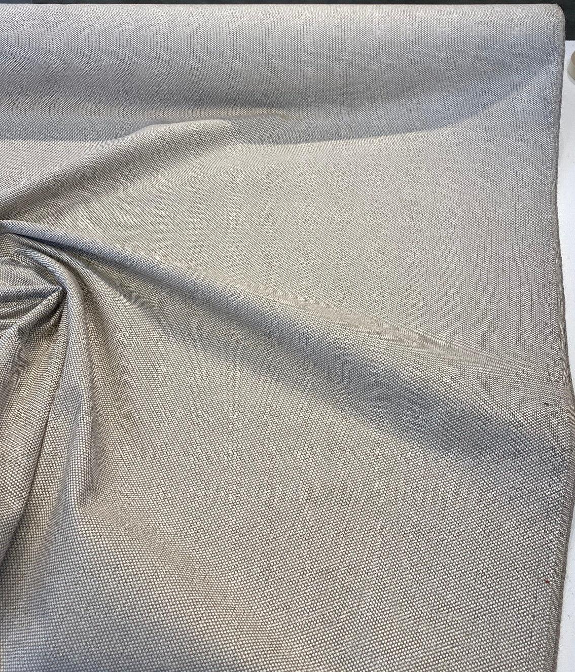 Sunbrella Bowie Basket Cannoli Solution Dyed Acrylic Fabric - Natural Textured Solid, 56" Width (1 Yard)