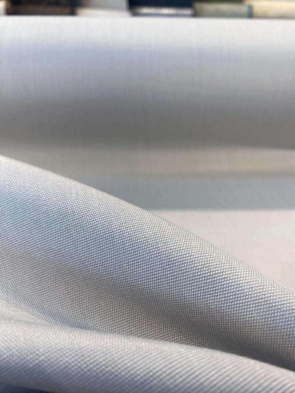 Sunbrella Canvas Acrylic Fabric - Silver Gray Solid, 54" Width (1 Yard)