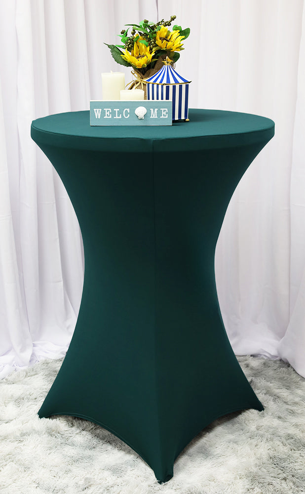 Stretch Fit Cocktail Table Cover 220 GSM Thick Spandex Fabric
