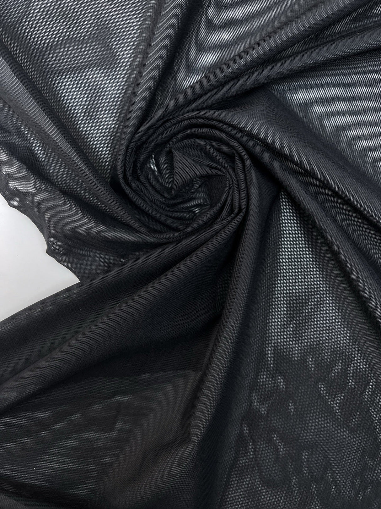 Black Mesh Lining Fabric