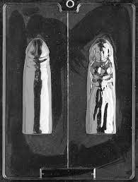 3D Penis and Bride Chocolate Mold - LPXX542