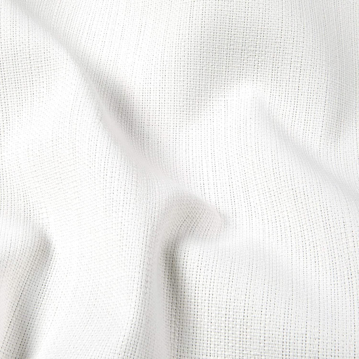 Sunbrella Piazza White Acrylic Fabric - White Solid, 54" Width (1 Yard)