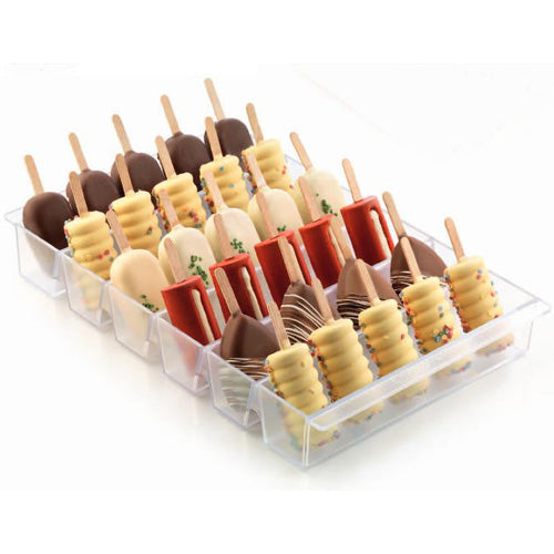 Silikomart ESPOGELDOWN Display, Frosted Clear