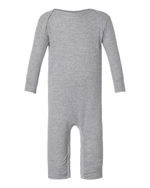 Rabbit Skins Infant Long Legged Baby Rib Bodysuit