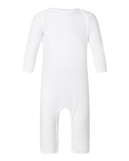 Rabbit Skins Infant Long Legged Baby Rib Bodysuit