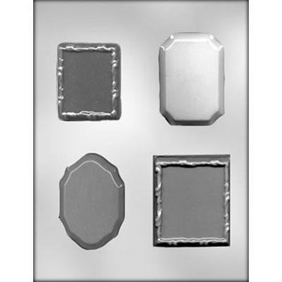 Frame And Plaque Assortment Chocolate Mold