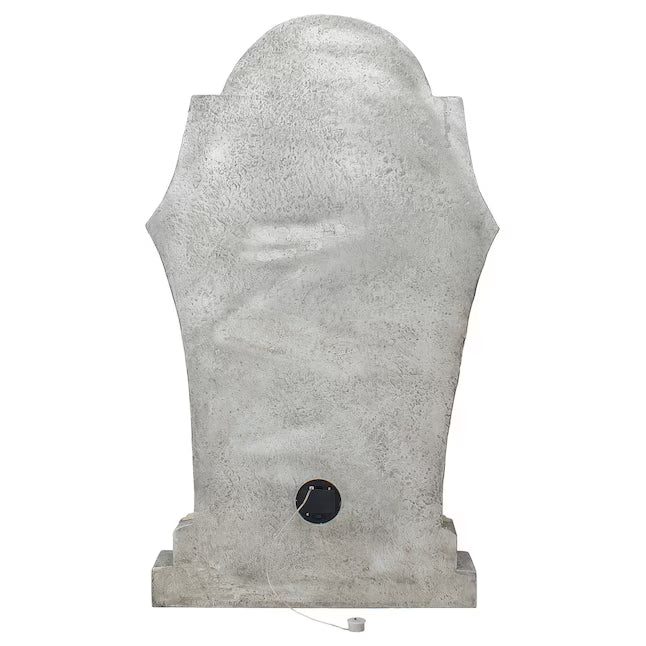 Haunted Living 3-ft Lighted Blow Mold Tombstone Halloween Decoration