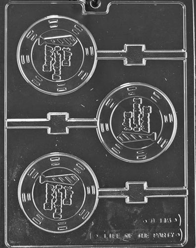 Happy Father's Day Lolly Chocolate Mold - LPD115