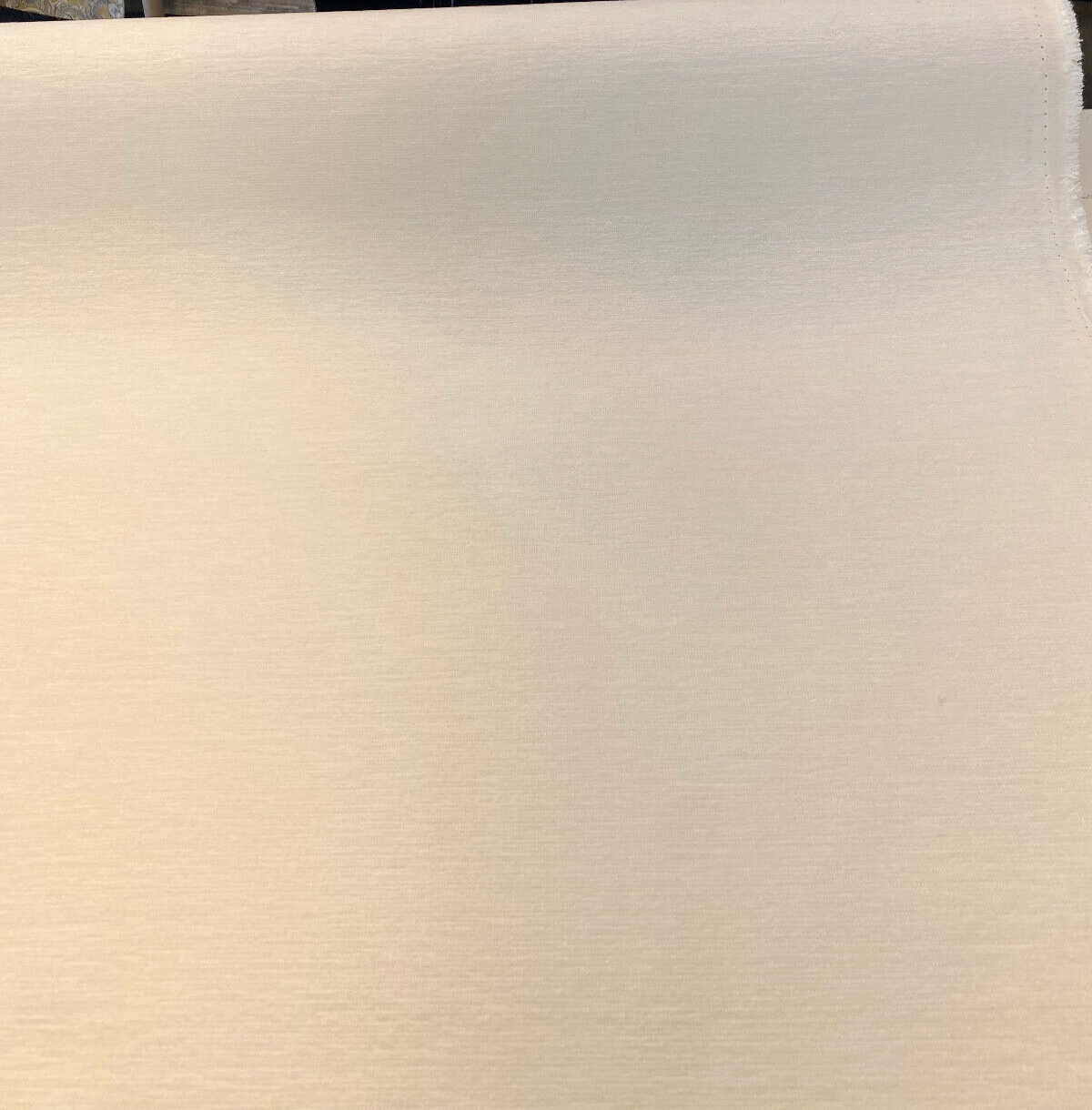Sunbrella Rain Backed Chenille Platform Acrylic Fabric - Off White, Chenille, 54" Width (1 Yard)