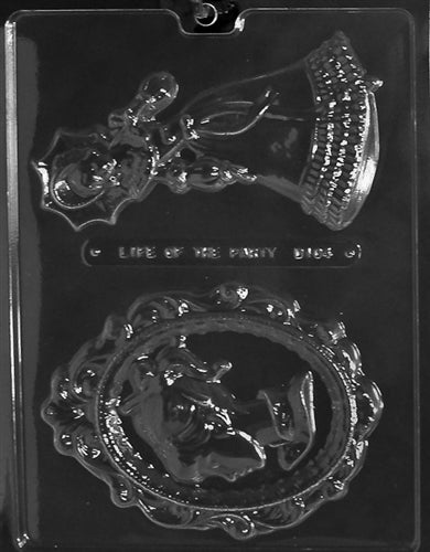 Victorian Chocolate Mold - LPD104