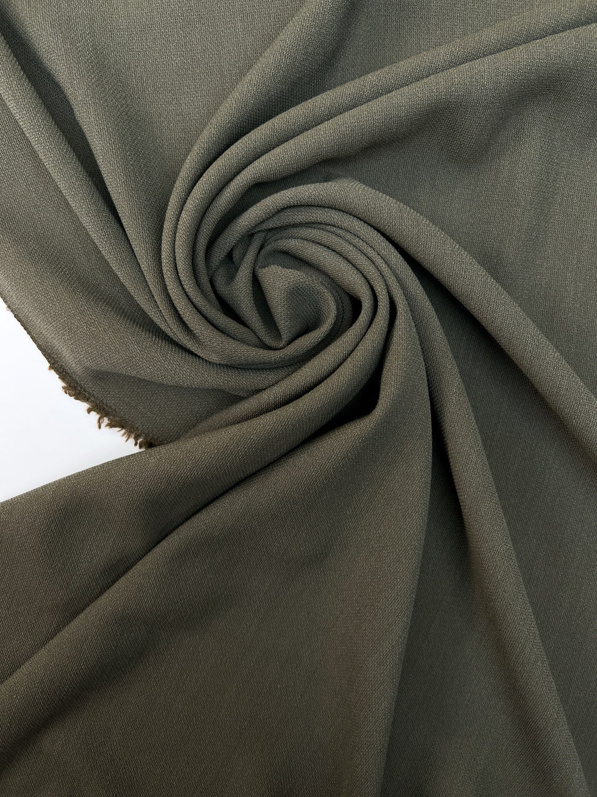 Cotton Basket Weave Fabric Brown Green Shades