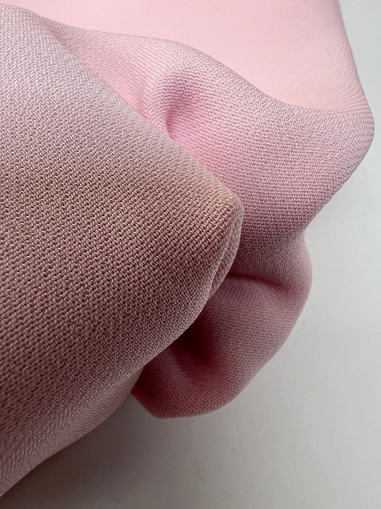 Pink Crepe Viscose Fabric