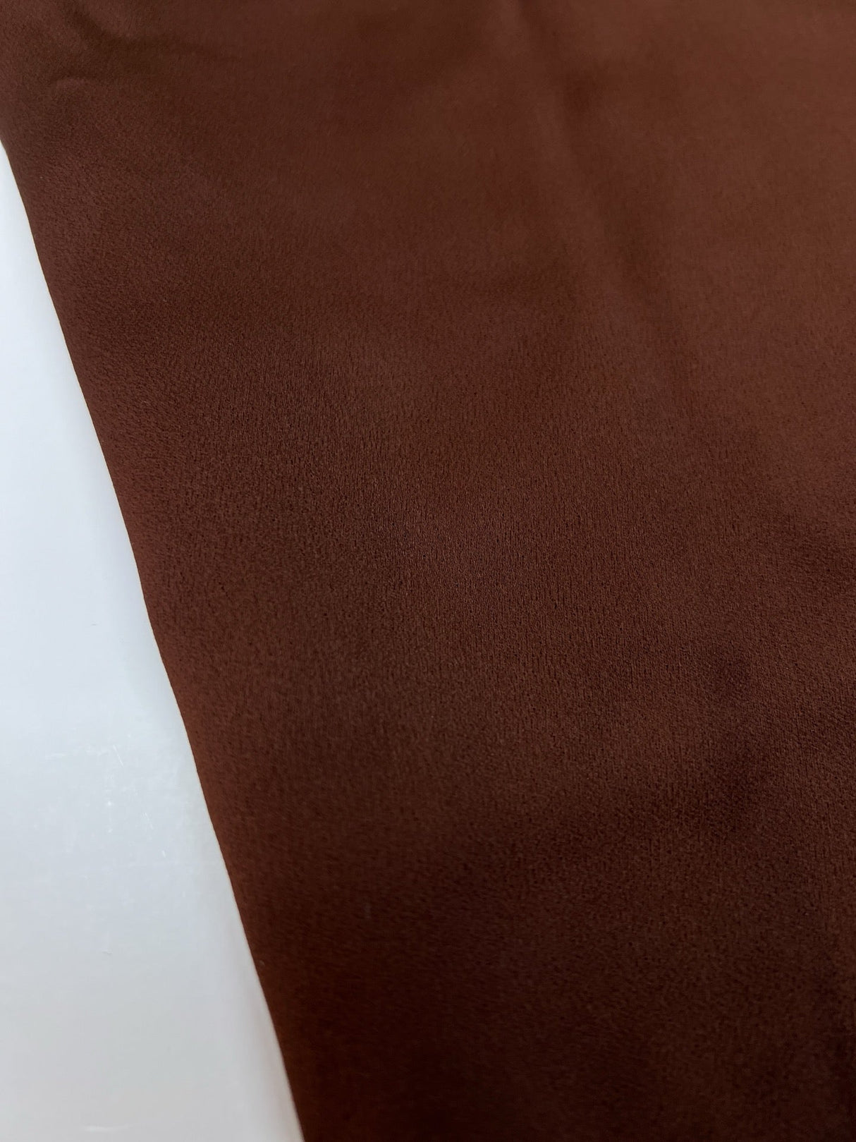 Viscose Satin Weave Brown Blend Fabric