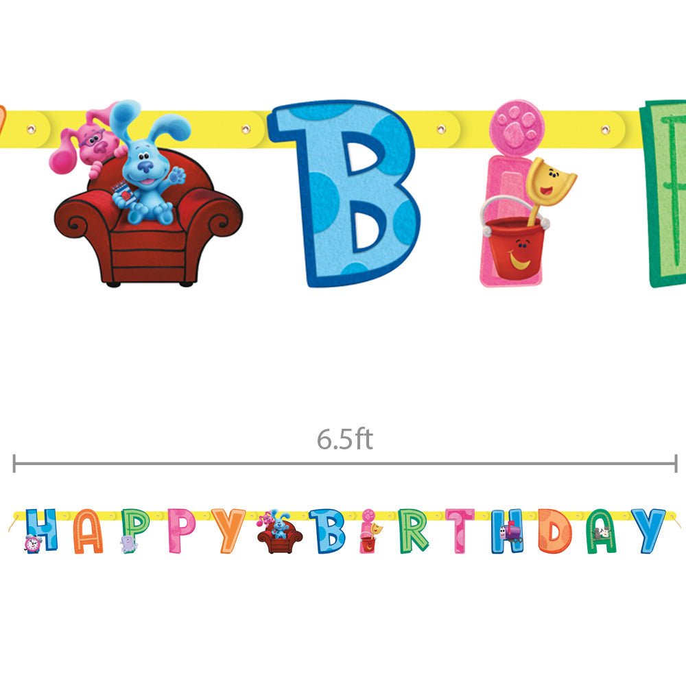 Blue's Clues Birthday Banner